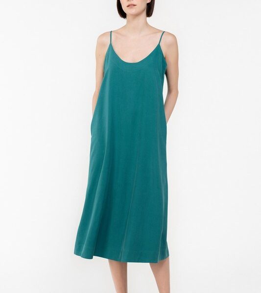 TENCEL LINEN SLIP DRESS
